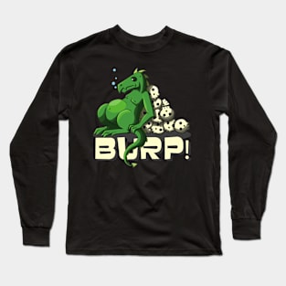 Fat Dragon Brown Long Sleeve T-Shirt